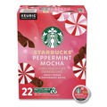 Coffee | Starbucks 12437832 Coffee K-Cups - Peppermint Mocha (22/Box) image number 0
