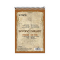 Notebooks & Pads | TOPS 74688 Second Nature 6 in. x 9 in. Sheets Gregg Rule Recycled Notepads - Brown Cover image number 0