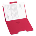 File Folders | Smead 11983 1/3-Cut Tabs Assorted Letter Size 0.75 in. Expansion SuperTab Colored File Folders - Red (100/Box) image number 3