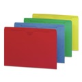 File Folders | Smead 75613 Straight Tab Letter Size Colored File Jackets with Reinforced Double-Ply Tab - Assorted Colors (100/Box) image number 0