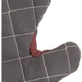 Food Service | San Jamar 800FG17-BK 17 in. WebGuard Plus Fabric Bestguard Oven Mitt - Black (1-Pair) image number 4