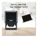 Stamps & Stamp Supplies | Trodat P4727BK 1.63 in. x 2.5 in. Printy Replacement Pad for Trodat Self-Inking Stamps - Black image number 2