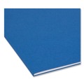 File Folders | Smead 13193 1/3-Cut Tabs Assorted Letter Size 0.75 in. Expansion Colored File Folders - Navy Blue (100/Box) image number 4