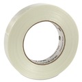 Tapes | Universal UNV31624 #350 Premium 24 mm x 54.8 m 3 in. Core Filament Tape - Clear (1 Roll) image number 3