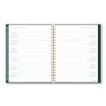 Notebooks & Pads | AT-A-GLANCE 1758905 11 in. x 8.5 in. 12-Month (Jan-Dec 2026) Emerald Isle Weekly/Monthly Planner - Green Marbled Cover image number 6