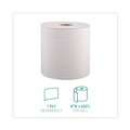Paper Towels and Napkins | Windsoft WIN12906 8 in. x 800 ft. Hardwound Roll Towels - White (6 Rolls/Carton) image number 2