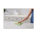 Cleaning Cloths | Boardwalk 2164037 16 in. x 16 in. Microfiber Cleaning Cloths - Green (24/Pack) image number 2