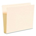 File Folders | Smead 75150 3.5 in. Expansion Letter Size End Tab TUFF Pockets - Manila (10/Box) image number 1