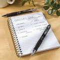 Pens | Zebra 42610 0.7 mm Retractable Medium Sarasa Dry X10 Gel Pen - Black Ink, Black/Silver Barrel (1-Dozen) image number 2