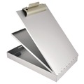 Clipboards | Saunders 21017 1.5 in. Clip Capacity Holds 8.5 in. x 11 in. Sheets Cruiser Mate Aluminum Storage Clipboard - Silver image number 0