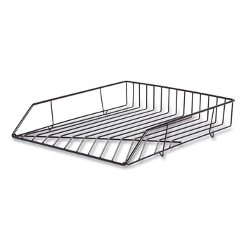 DESK ACCESSORIES AND OFFICE ORGANIZERS | U Brands 3840U03-12 Vena 10.04 x 12.44 x 2.01 1 Section Paper Tray - Black