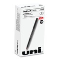 Back to School Sale | uni-ball 60144 ONYX Fine 0.7 mm Roller Ball Pen - Black/Red Barrel (1-Dozen) image number 0