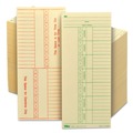 Recordkeeping & Forms | TOPS 1260 3.38 in. x 8.25 in. 2-Sides Time Clock Cards Replacement for K14-15 (500/Box) image number 1