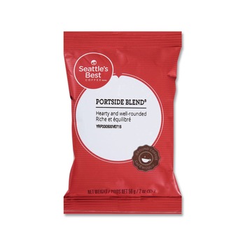 FOOD AND SNACKS | Seattle's Best 12420871 2 oz. Premeasured Coffee Packs - Portside Blend (18/Box)
