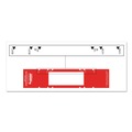 File Folders | Tabbies 68805 9.63 in. x 2 in. File Pocket Handles - Red/White (48/Pack) image number 3