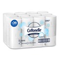 Toilet Paper | Cottonelle 53862 CleanCare 2-Ply Septic Safe Bathroom Tissue - White (36/Carton) image number 0