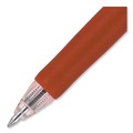 Pens | uni-ball 65942 Signo 0.7 mm Retractable Gel Pen - Red Ink/Silver/Red Barrel/Medium (1-Dozen) image number 6