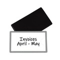 Labels | C-Line 87701 4.25 in. x 2.5 in. Slap-Stick Side Load Magnetic Label Holders - Gray (10/Pack) image number 3