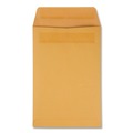 Envelopes & Mailers | Quality Park QUA43167 6 x 9 Redi-Seal Cheese Blade Flap Catalog Envelope - Brown Kraft (100/Box) image number 3
