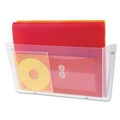 Desktop Organizers | Deflecto 63201 Unbreakable DocuPocket 14.5 in. x 3 in. x 6.5 in. Letter Size Wall File - Clear image number 9