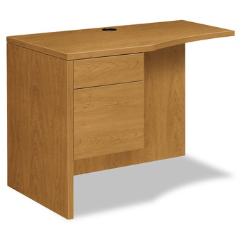 HON H105818L.CC 42 in. x 18 in. - 24 in. x 29.5 in. 10500 Series Curved Left Return - Harvest