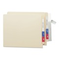 Dividers & Tabs | Smead 67608 8 in. x 1.69 in. Seal and View File Folder Label Protector - Clear Laminate (100/Pack) image number 0