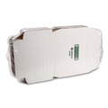 Food Trays, Containers, and Lids | AmerCareRoyal CCBHP13113 10.88 in. x 13 in. x 3 in. Paper Catering Boxes - White (50/Carton) image number 2