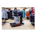 Boxes & Bins | Rubbermaid Commercial FG172200GRAY Palletote Box 1.6 cu ft 15.5-in x 19.5-in x 13-in Gray image number 4