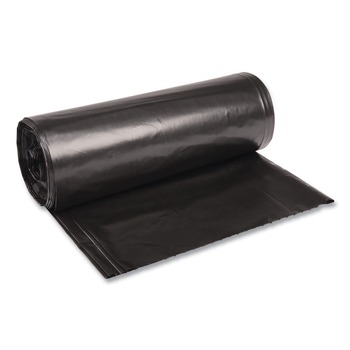 PRODUCTS | Boardwalk X7658XKKR01 38 in. x 58 in. 60 gal. 1.6 mil Recycled Low-Density Polyethylene Can Liners - Black (100/Carton)