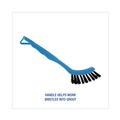 Cleaning Brushes | Boardwalk BWK9008 7/8 in. Trim Nylon Bristle 8-1/8 in. Handle Grout Brush image number 3