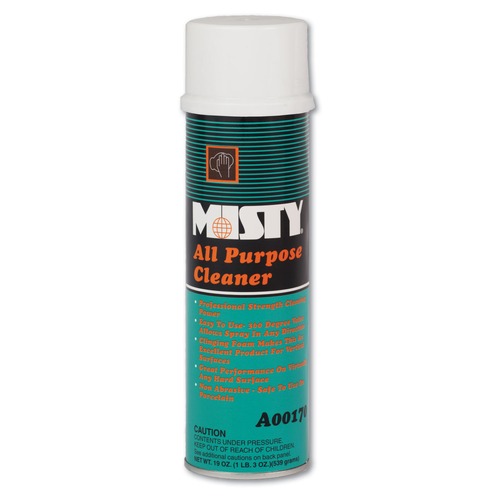 All-Purpose Cleaners | Misty 1001592 19 oz. Mint Scent All-Purpose Cleaner Aerosol Spray (12/Carton) image number 0