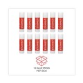 Adhesives & Glues | Universal UNV75750 0.74 oz. Glue Stick - Clear (12/Pack) image number 3