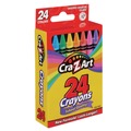 Arts & Crafts Supplies | Cra-Z-Art 1020148 School Quality Crayon - Assorted Colors (24/Pack) image number 2