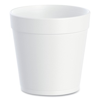 KITCHEN | Dart 32MJ48 32 oz. Foam Containers - White (500/Carton)