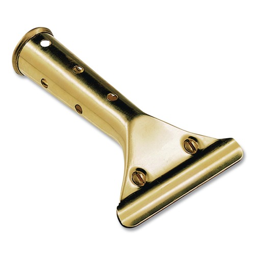 Cleaning Tools | Unger GS000 4.5 in. Golden Clip Brass Squeegee Handle image number 0