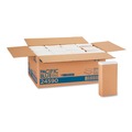 Just Launched | Georgia Pacific Professional 24590 9.2 in. x 9.4 in. 1-Ply Pacific Blue Basic M-Fold Paper Towels - White (4000/Carton) image number 0
