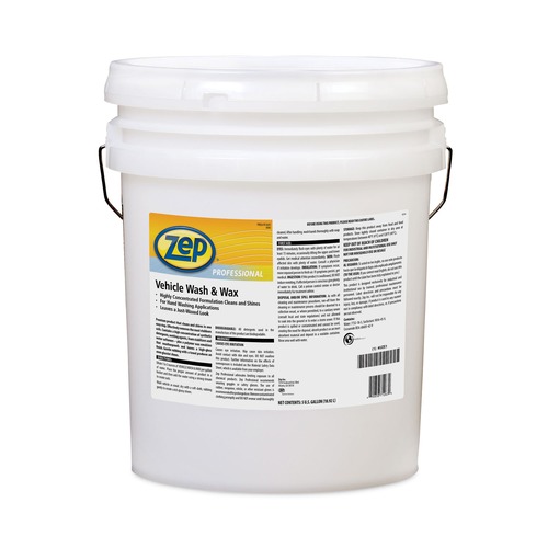 Pails | Zep Commercial 1041582 Vehicle Wash and Wax 5 gal Pail image number 0