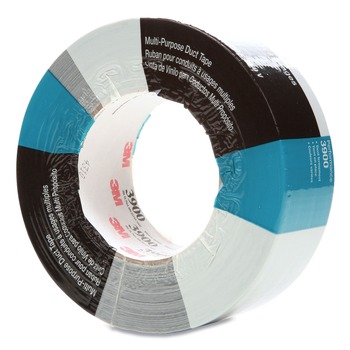 3M 3900 3 in. Core 48 mm x 54.8 m Multi-Purpose Duct Tape - Silver (1-Roll)