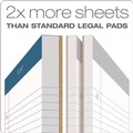 Notebooks & Pads | TOPS 63379 White 8.5 in. x 11.75 in. Sheets Wide/Legal Rule Double Docket Ruled Pads with Extra Sturdy Back (100 Sheets/Pad) image number 1