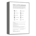 Copy & Printer Paper | Southworth 403CR 8.5 in. x 11 in. 20 lb Bond Weight 25 Percent Cotton Business Paper - White (1/Box) image number 1
