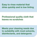 Cleaning Cloths | Tork 192187 1-Ply 6 x 10.75 Foodservice Cleaning Towel - Pink (1/Carton) image number 3