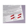 Page Flags | Post-it Flags 684-RDSH Arrow Message 0.5 in. Sign Here Page Flags in Dispenser - Red (80/Pack) image number 2
