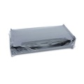 Just Launched | Universal UNV08101 16.25 in. x 9 in. x 2.75 in. Recycled 2-Section Plastic Side Load Desk Tray - Legal, Black (2/Pack) image number 0