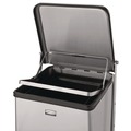 Trash & Waste Bins | Rubbermaid Commercial FGST12SSPL 6.5 gal. Defenders Heavy-Duty Steel Step Can - Stainless Steel image number 2