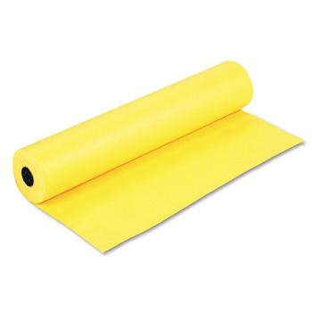 Pacon P0063080 Rainbow Duo-Finish 36 in. x 1000 ft. Colored Kraft Pape - Canary
