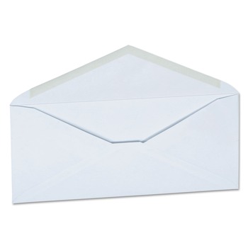 Universal UNV36319 4.13 in. x 9.5 in. #10 Monarch Flap Gummed Business Envelope - White (250/Box)