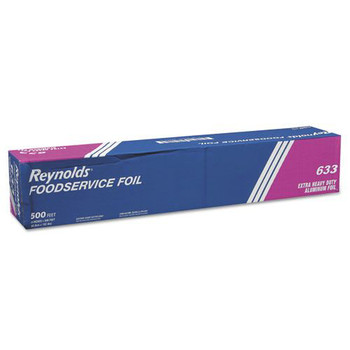  | Reynolds Wrap 000000000000000633 24 in. x 500 ft. Extra Heavy-Duty Aluminum Foil Roll (1/Carton)