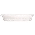 Food Trays, Containers, and Lids | Carlisle 1062807 18 in. x 26 in. StorPlus Polycarbonate Plastic Food Storage Container Colander - Clear image number 1