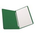 File Folders | Oxford 12703 8.5 in. x 11 in. 3 in. Capacity 2-Prong Fastener Heavyweight PressGuard and Pressboard Report Cover - Light Green image number 3