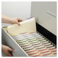File Folders | Smead 10405 1.5 in. Expansion 1/3-Cut Tab Expandable Heavyweight File Folders - Letter Size/Manila (50/Box) image number 3